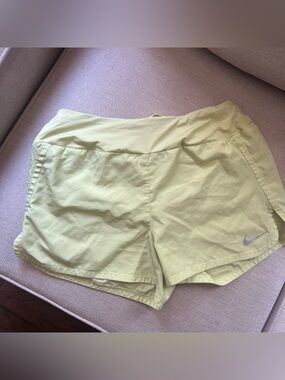 Nike Pale Lime Athletic Shorts